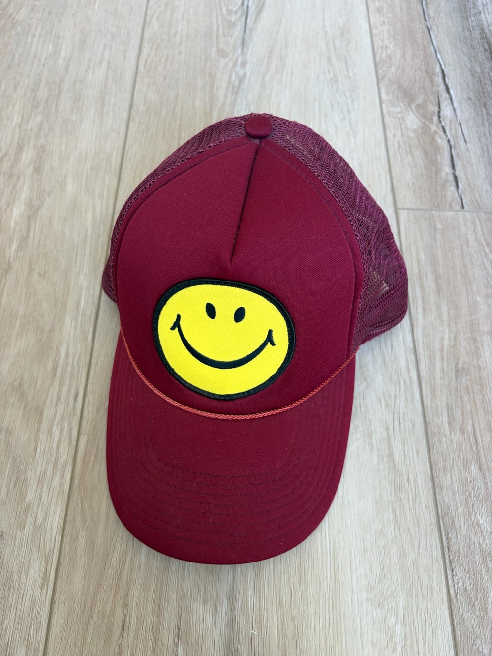 Vintage Aviator Nation Maroon Trucker Hat
